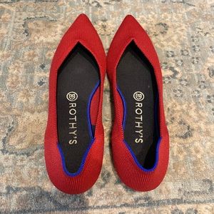 Rothys The Point Chili Red 8.5